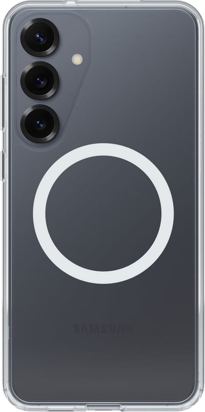 OtterBox Symmetry Series Clear with Magnets voor Samsung Galaxy S25+, transparant - Geen retailverpakking