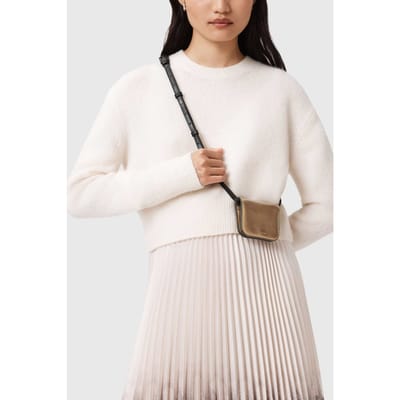 AllSaints Maeve Card Xbody Warm Brass Taglia: OS | Borse mini Outlet | Donna