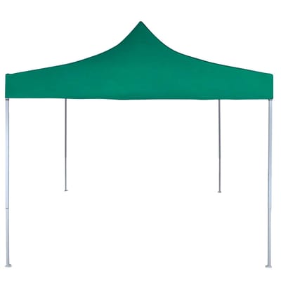 vidaXL - Partytent - 291 - x - 291 - x - 315 - cm - Groen - Oxford - Stof