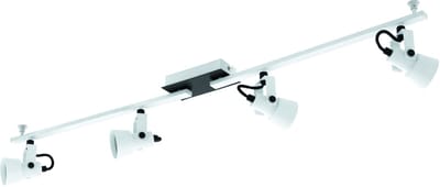 EGLO Trillo Opbouwspot - GU10 - Staal - Zwart|Wit