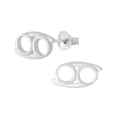 Zilver oorsteker sterrenbeeld kreeft | zodic sign cancer | zilveren oorbellen dames | zilverana | Sterling 925 Silver