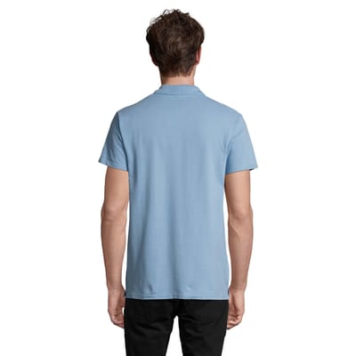 SOLS Heren Lente II Poloshirt (Hemelsblauw)