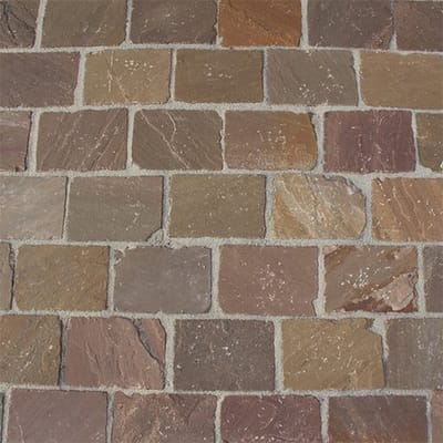 TB gres Tavel 14 x 20 x 5/7 cm tuintegel Beige/Bruin/Grijs 31,75 st...
