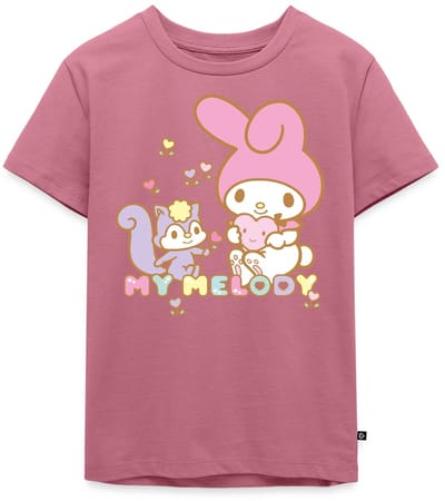My Melody Plukt Hartbloemen Met Risu Premium T Shirt Kinderen