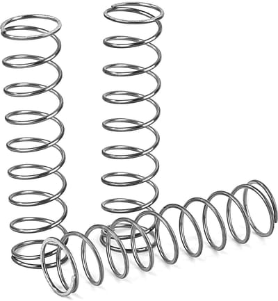 Compressieveren Set - Drukveren Roestvrij - Industrieel Onderhoud - Hoge Veerkracht 1.12kg - 0.9x10x50mm - Metaal