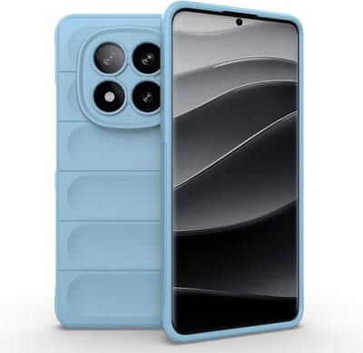 Coverup Hoesje - Geschikt voor Xiaomi Redmi Note 14 Pro+ Hoesje - Coverup Hands-On Rugged Back Cover - Lichtblauw