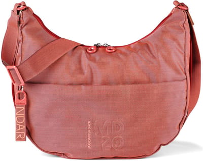 MANDARINA DUCK schoudertas MD20 Crossover Pecan Nut lichtrood