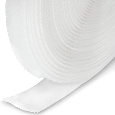 Dailygoods- Haakband 20 mm breed - Nylon Kabelbinder - Klittenband Zelfklevend - Rits - Antislip Bescherming - 5 m Rol