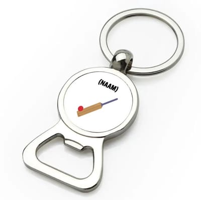 Akyol - cricket met eigen naam flesopener - Cricket - cricketer - sport - 9 bij 3 cm