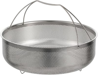 Stoommand Groenten - Keuken Accessoire - Gezond Koken - Roestvrij Staal - 21-24 cm - Zilverkleurig