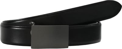 LLOYD Leren Riem Fashion Belt 3.5 W80 Black Zwart