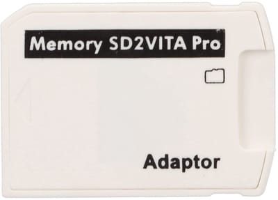 Dailygoody - Geheugenkaartadapter - SD2 5.0 - Compatibel met 1000 2000 - Wit - Voor HENkaku en Enso Firmware - Ideaal voor PS TV en Gaming