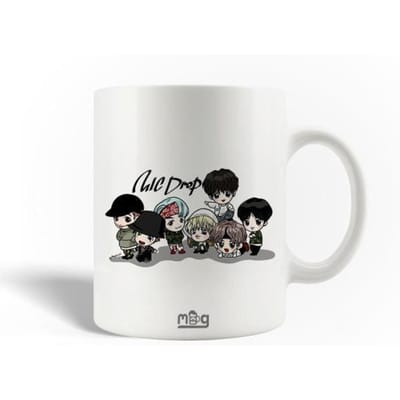 Mug en Céramique - Bangtan Sonyeondan - BTS - Mic Drop - 30cl - Compatible Lave-Vaisselle