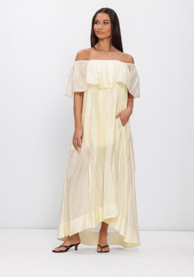 Copenhagen Muse Cmmolly-dress Dames - Jurk - Butter yellow - Maat S