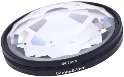 Dailygoods- Prisma Caleidoscoopfilter 67 Mm - Multi-laags Gecoat - Optische Glazen Lens - Transformerende Visuals - Schokbestendig - Gemakkelijk Onderhoud - Camerafilter