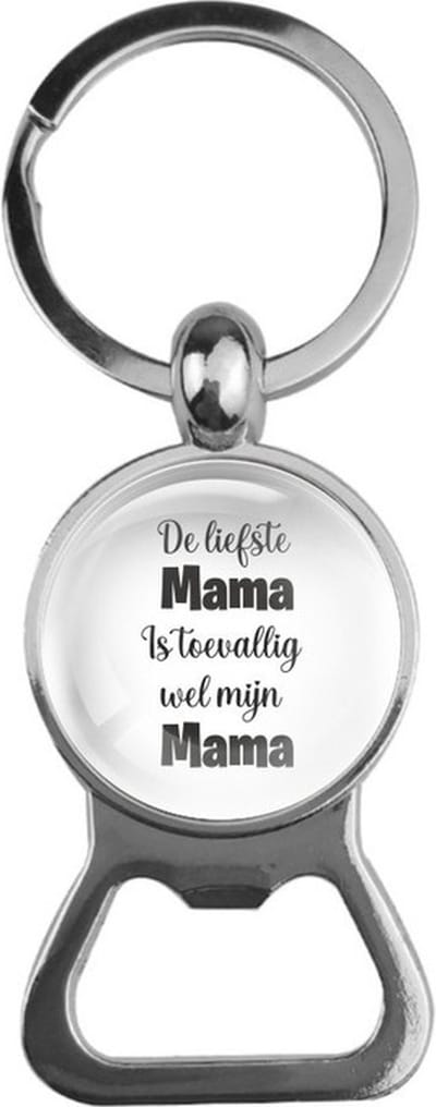Bieropener Glas - De Liefste Mama Is Toevallig Wel Mijn Mama