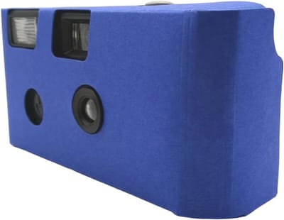 Wegwerpcamera met Film - Analoge Camera Filmcamera - Reizen Vastleggen - Ingebouwde Flitser - 8/12/17 Opnames - Wit