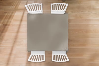 Tafelkleed - Tafellaken - 100x100 cm - Interieur - Kleuren - Beige - Binnen en Buiten