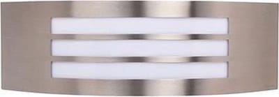 LED Tuinverlichting - Buitenlamp - Manipu 2 - Wand - RVS - E27 - Vierkant