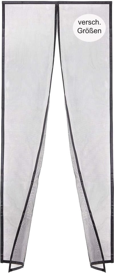 Vliegengaas Deur - Robuust Glasvezel Met Sterke Magneten, Insectenbescherming Voor Balkondeuren, Terrasdeuren En Vliegenbescherming (130 x 220)