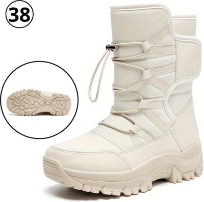 Nivard Snowboots - Sneeuwschoenen - Wintersport Sneeuwboots - Dames - Ski - Ski Gadgets - EU38 - Wit