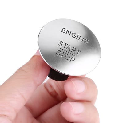 Dailygoods- Startknop Vervangbaar - Geschikt voor CL550/CLS350/E350/GL350/ML350/S550/SLK200 - Sleutelloos - Drukknop - Motorstart/stop functie - Eenvoudig te installeren - Startknopje