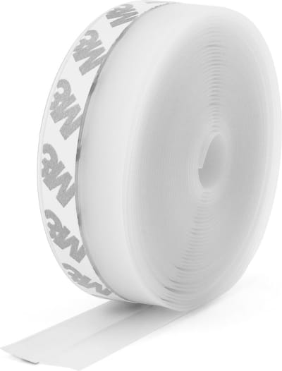 Tochtstrips voor deuren - Tochtstopper Zelfklevend - Tochtstrip raam - transparant siliconen - 5 m x 25 mm