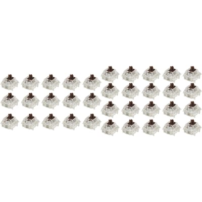 35pcs Interrupteur SMD RGB DIY Haute Stabilité Transparent Interrupteur de Clavier Mécanique pour Débutants Professionnels Type 3