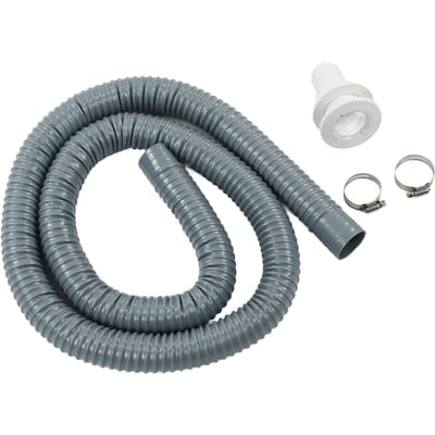 Lenspompslang Hoge Debiet Grijs Flexibel Lekdicht Verouderingsbestendig Marine Installatiekit voor 1-1/2 inch In- en Uitlaten gray