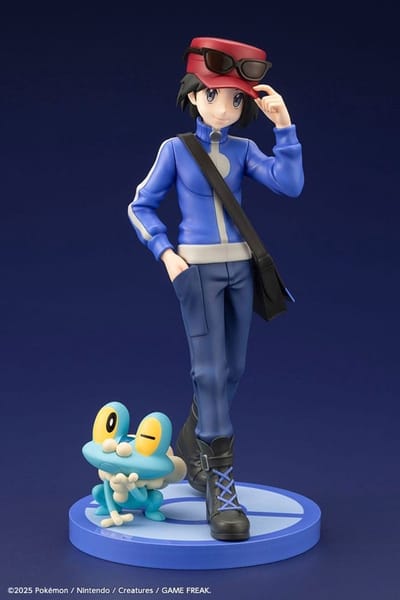 Kotobukiya Pokémon ARTFXJ Statue 1/8 Calem & Froakie 20 cm Beeld
