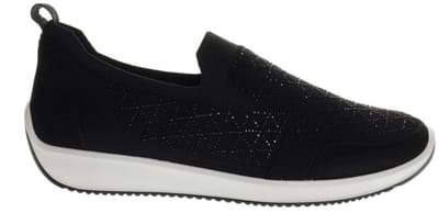 Ara Zwart Mocassin Diamant maat 36