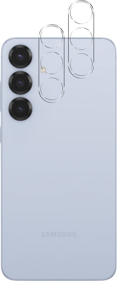 Camera Protector voor Samsung Galaxy S25 - 2 stuks van glas Transparante glazen