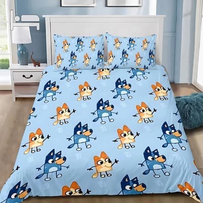 Nieuw design B-Blueys Dekbedovertrek Kussensloop 2/3 delig Bandit Chilli Beddengoed Set Volwassen Jongen Meisje Slaapkamer Kinderen Enkel Dubbel AU Double(180*210cm)3pcs