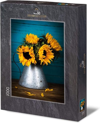 Puzzel 1000 stukjes - Legpuzzel volwassenen - Ontspanning thuis - Premium karton kwaliteit - 68 x 48 cm - Vintage bloemen