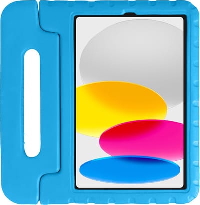 Hoes - Geschikt voor Apple iPad A16/A18 (2022/2025/2026) - 10.9 & 11 inch (10e, 11e & 12e generatie) - Kinderhoes Shockproof Bumper - Kidsproof Case - Tablet Hoesje - Kinder Hoesje Cover - Blauw