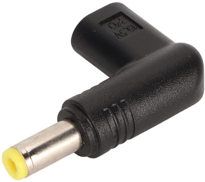 Allecto - USB C naar 5.5x2.5mm DC Adapter - 100W PD Fast Charging voor Laptops