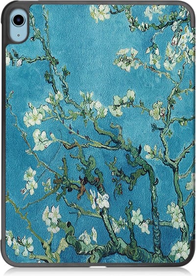 Bescherm-Cover Hoes Map voor Apple iPad 10 - A16 - 10.9 - 2022 - 2025 Amandelbloesem Van Gogh
