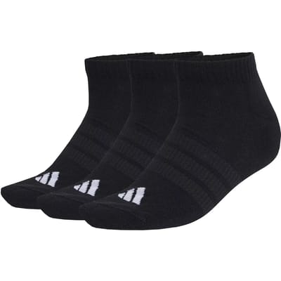 Adidas Essentials Low 3er Pack Sokken Zwart