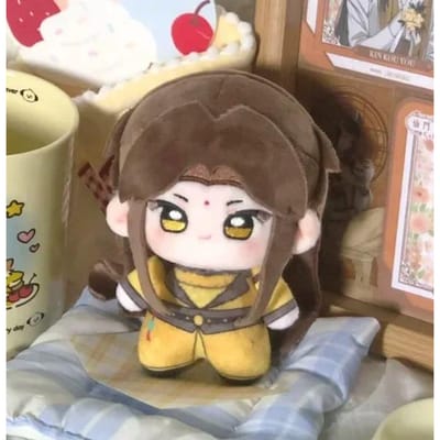 Demonenpad Voorouder Lan Xichen Jin Guangyao 10cm Katoenen Pop Mdzs Cartoon Kawaii Schattig Manga Collectie Verjaardagscadeaus Speelgoed Kerstmis