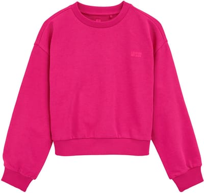 WE Fashion Meisjes oversized sweater met print