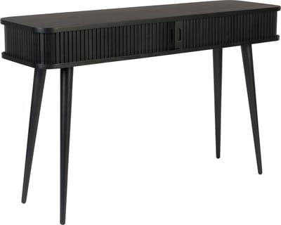 Zuiver Barbier Consoletafel/ Wandtafel Hout Zwart