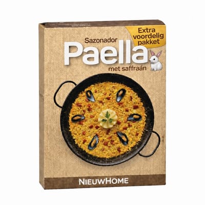 20 SACHETS PAELLA KRUIDEN(4gr per sachet) MET SAFFRAAN PROFESSIONELE SMAAKMAKER VOOR RESTAURANTS, HORECA & CATERING | AUTHENTIEKE MEDITERRANE KRUIDENMIX VOOR PAELLA, RIJSTGERECHTEN, SOEPEN EN STOOFSCHOTELS. WORD EEN PERFECT SPAANS RESTAURANT