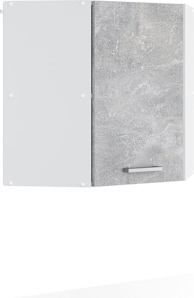 Vicco R-Line Hangkast – 57 cm Hoekbovenkast met deur Beton