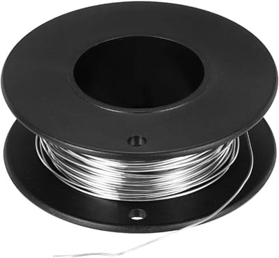 Verwarmingselement Draad - Weerstandsdraad - Component Reparatie - Hoge Temperatuur Bestendig - 15 Meter - Zilver