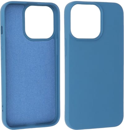 Hoesje Geschikt voor de iPhone 13 Pro Max - Fashion Color Backcover Telefoonhoesje - Navy