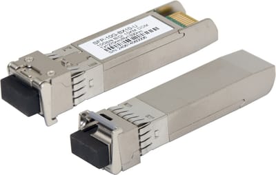Deltaco SFP-G-10G-BiDi, Vezel-optiek, 10000 Mbit/s, SFP+, LC, 10000 m, 1270 nm
