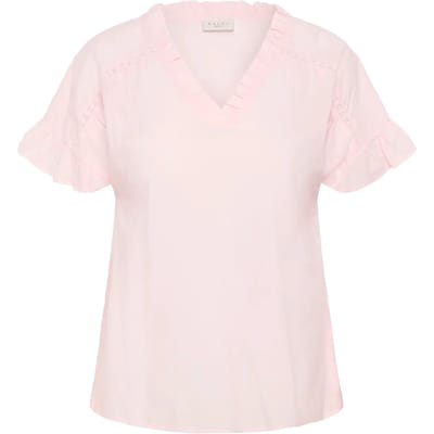 Dames-T-shirt KAFFE Curve KCValeria