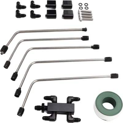 Koelvloeistof Overloop Stoomontluchting Kit Roestvrij Staal Hoge Sterkte voor LS1 LS2 LS3 LS6 LS7 LSX Motoren
