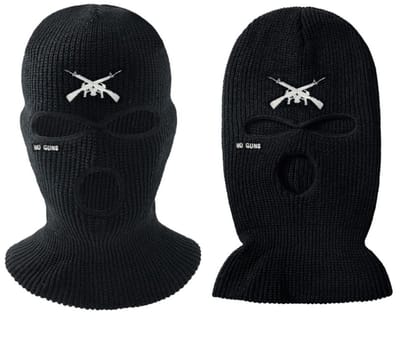 Cosensi - Dailygoods - Unisex Gebreide Bivakmuts voor Buitensporten, Zwart