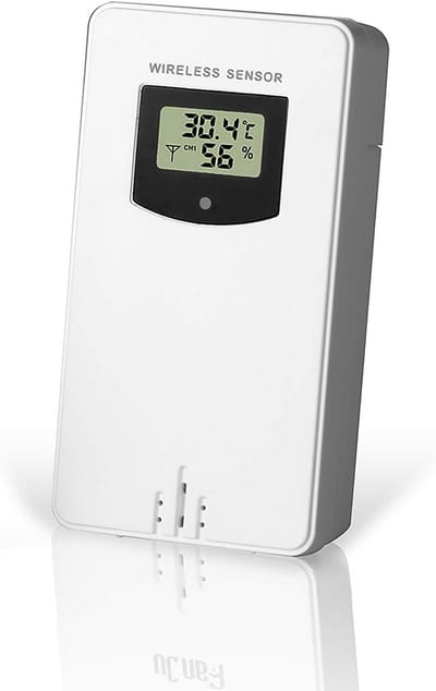 Draadloos Weerstation Binnen Buiten met Weersvoorspelling, Thermometer, Hygrometer en Alarm